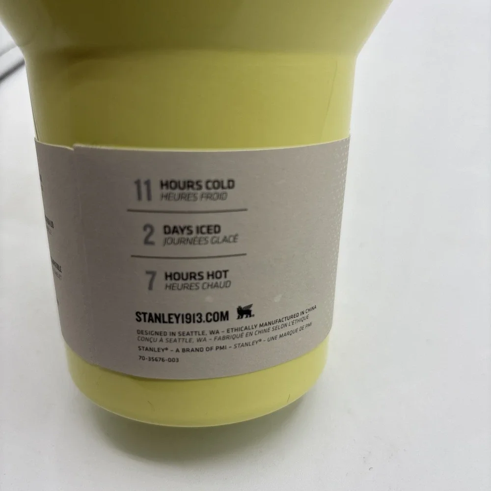 Stanley X CALIA 30‎ oz. Quencher H2.0 FlowState Tumbler Pale Green-EXCLUSIVE New - Picture 5 of 6